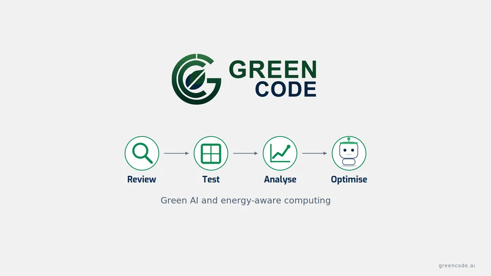 Green AI and energy-aware computing: poster for the GreenCode film
