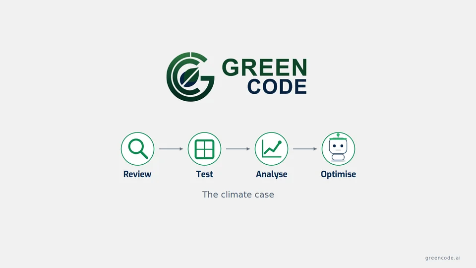 The climate case: poster for the GreenCode film
